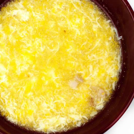 Sweet Corn & Crab Meat Soup
